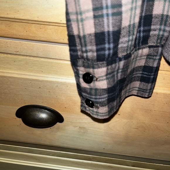 Splendid women’s small long sleeve multi color button down shirt - Picture 7 of 14